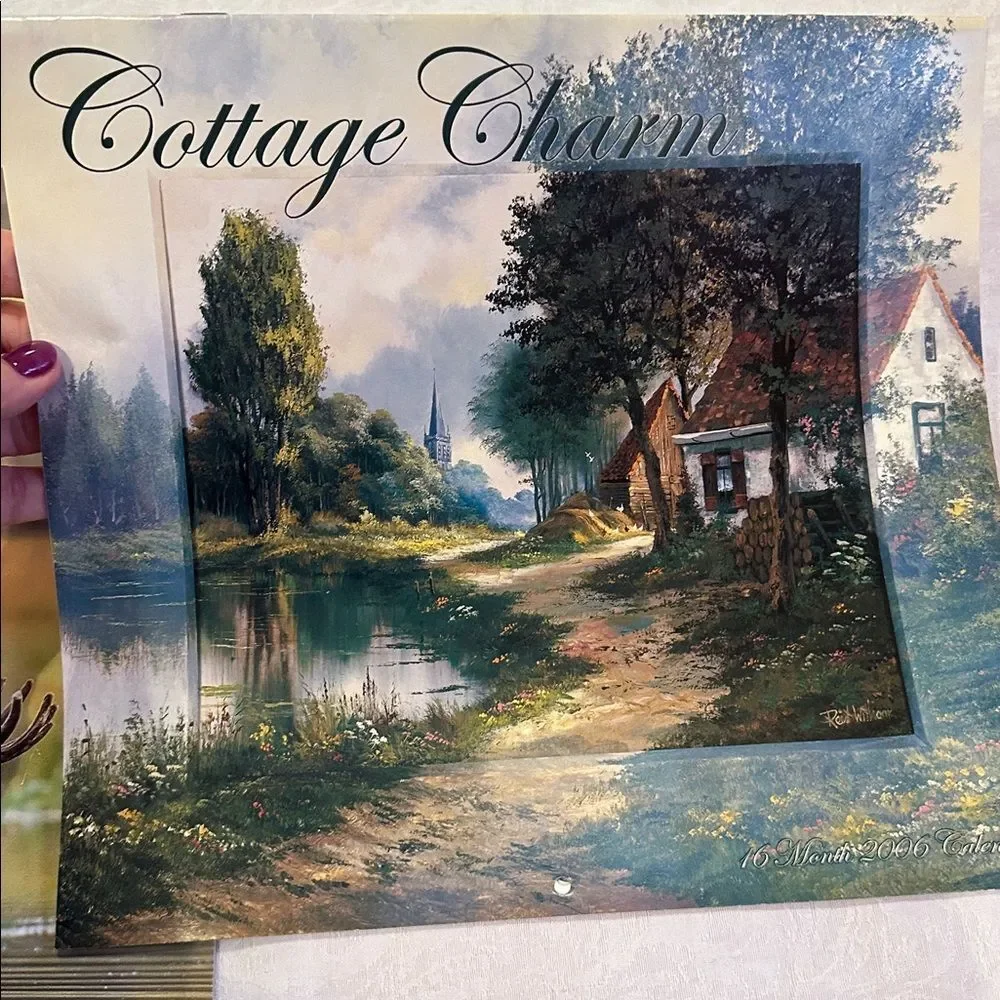 Calendars Collection for Scrapbooking Junk Journal Wall Art